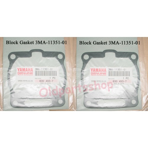 Yamaha TZR250 Cylinder Block Gasket x2 3MA-11351-00 free post