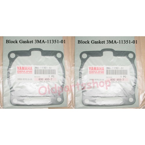 Yamaha TZR250 Cylinder Block Gasket x2 3MA-11351-01 free post