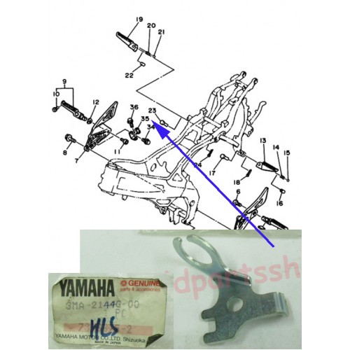 Yamaha TZR250 Stop Switch 3MA-2144G-00 free Post