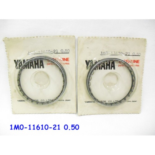 Yamaha XS250 Piston Ring Set 0.50 x2 1M0-11610-21 