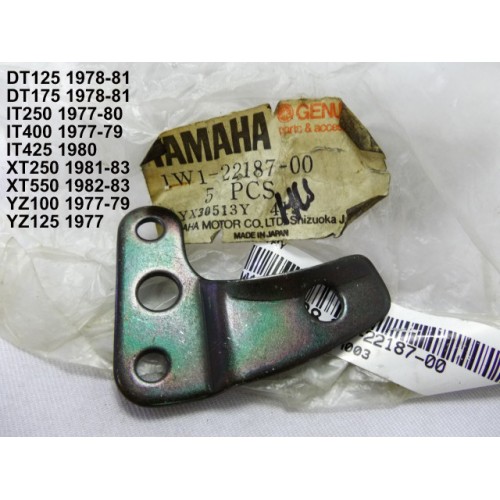 Yamaha DT125 DT175 IT250 IT400 IT425 XT250 XT550 YZ100 YZ125 Rear Arm Chain Guide 1W1-22187-00 free post