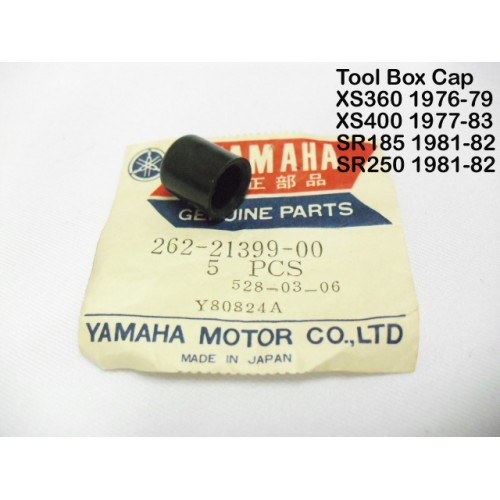 Yamaha SR125 SR250 XS360 XS400 Tool Box Cap 262-21399-00 free post