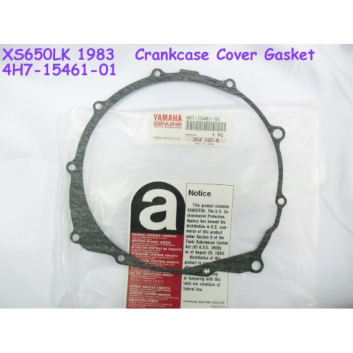 Yamaha XS650 Crankcase Cover Gasket 4H7-15461-01 free post
