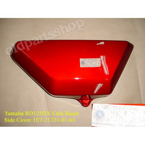 Yamaha RD125DX Side Cover RD125 CAFE RACER 1E7-21721-01-63 free post