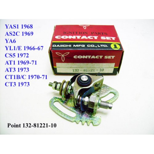 Yamaha YA6 AT1 AT3 YL1 CT1 CS5 CS3 YCS1 YAS2 YAS1 Contact Point 132-81221-10 free post