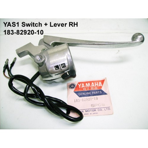 Yamaha YAS1 Switch RH + Lever NOS 183-82920-10 + 137-83922-01  free post