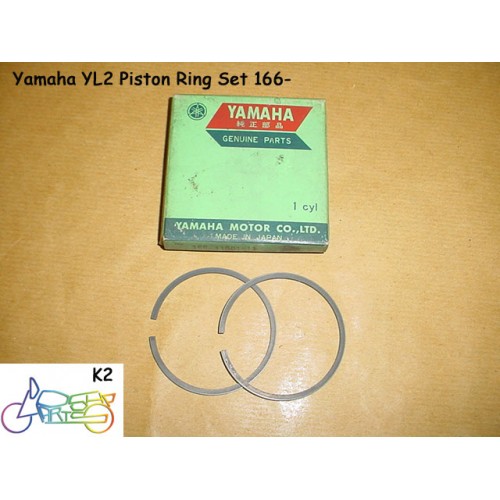 Yamaha YL2 L5T Piston Ring 0.75 - 2rd Over Size Rings Set 166-11601-31 free post