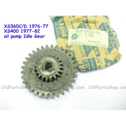 Yamaha XS360 XS400 Oil Pump Idle Gear 1L9-13341-00