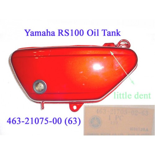 Yamaha RS100 Oil Tank 1975-76 SIDE COVER 463-21705-00-63