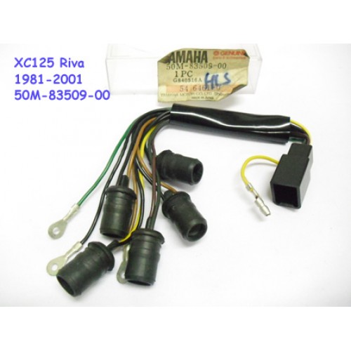 Yamaha XC125 Meter Socket Pilot Box Wire Harness  50M-83509-00 free post