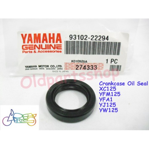 Yamaha XC125 XN125 Crankcase Oil Seal 93102-22294 free post