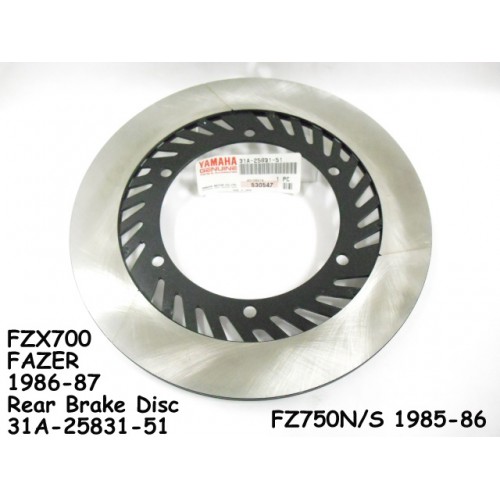 Yamaha FZ750 FZX700 Fazer Rear Brake Disc 31A-25831-51