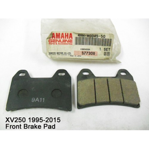 Yamaha XV250 Front Brake Pad 4HM-W0045-50