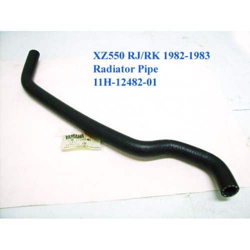 Yamaha XZ550 Radiator Hose 1982-1983 XZ 550 RUBBER PIPE 11H-12482-01 JOINT