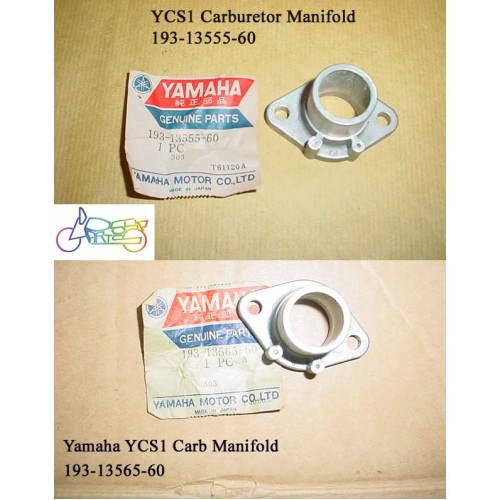 Yamaha YCS1 CS3B CS3C Carburetor Manifold L & R CARB Joint 193-13555-60 & 193-13565-60 free post